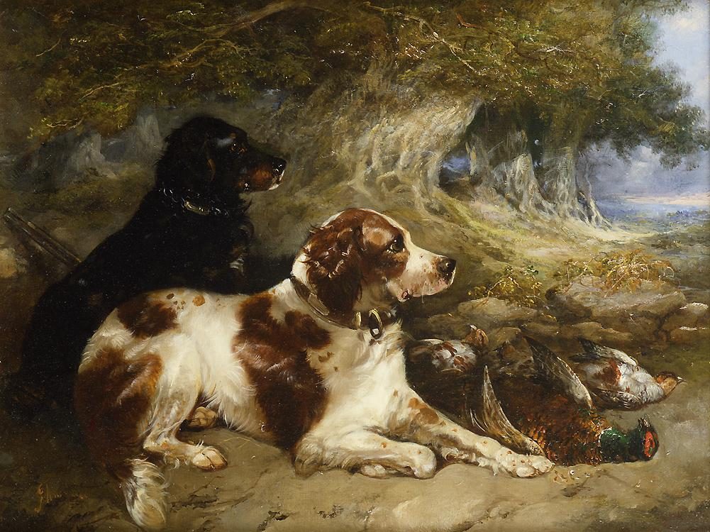 George Armfield Gundogs with Game